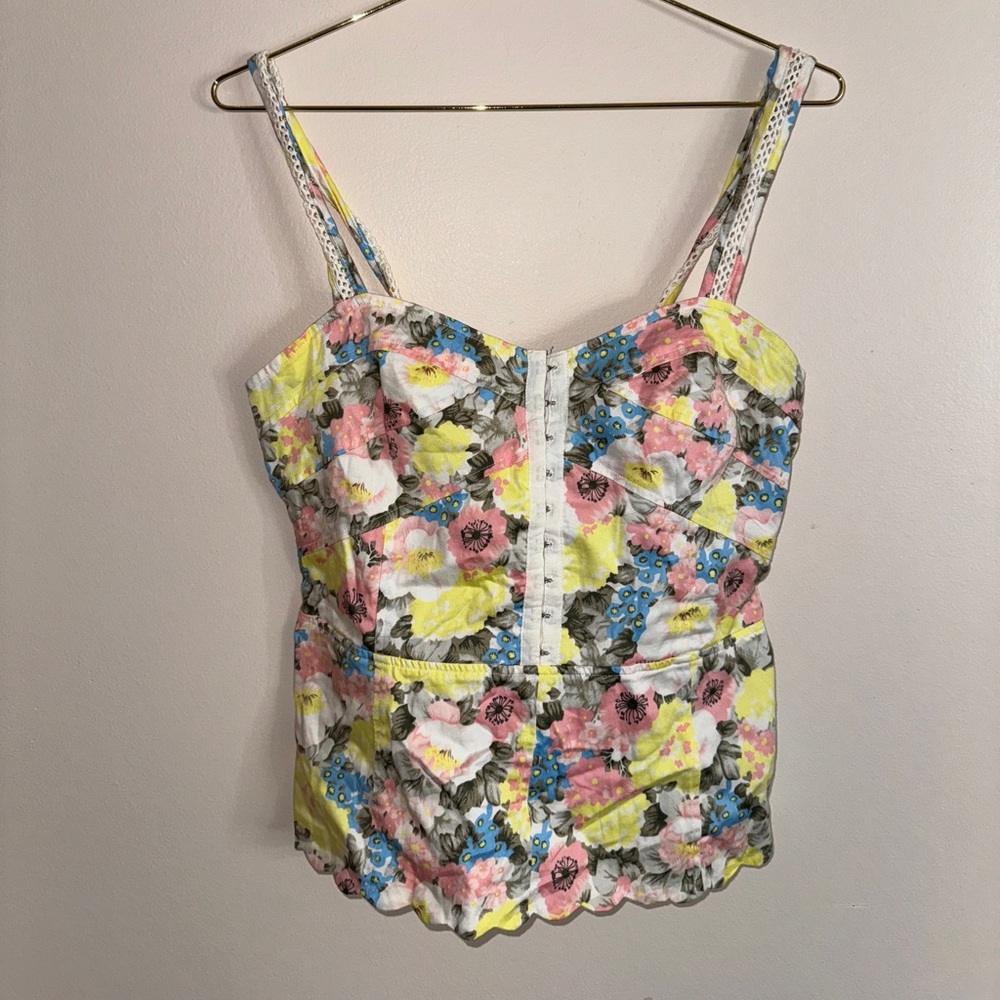 Free People Candy Coated Bustier Corset Top - Picture 2 of 8